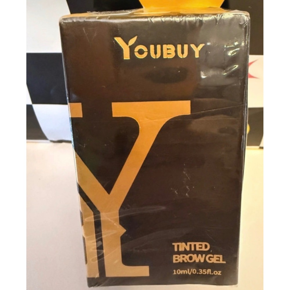 YOUBUY Tinted Brow Gel Waterproof Colored Eyebrow Cream 10ml Long Lasting 24H